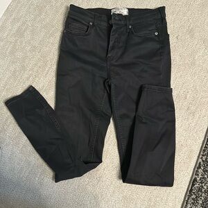 Free People Black Skinny Jeans